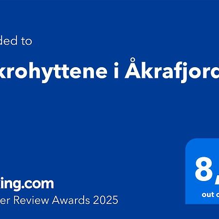 Mikrohyttene I Akrafjorden Etnesjoen Ngoại thất bức ảnh