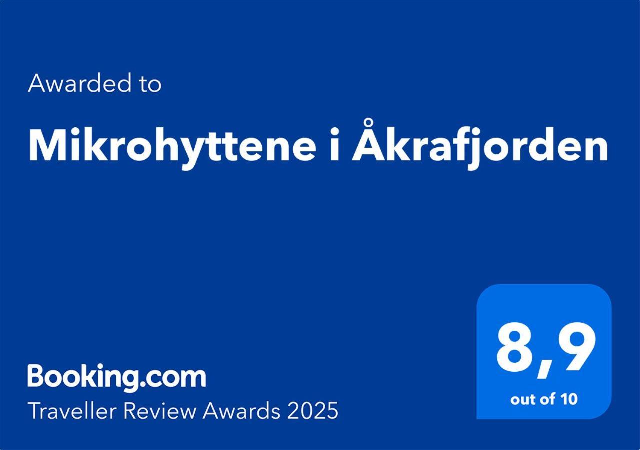 Mikrohyttene I Akrafjorden Etnesjoen Ngoại thất bức ảnh